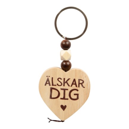 Nyckelring Älskar Dig