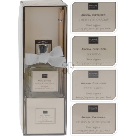 Doftpinnar Cherry Blossom Ivy Moss Fresh Linen Citrus & Sunflower 100 ml