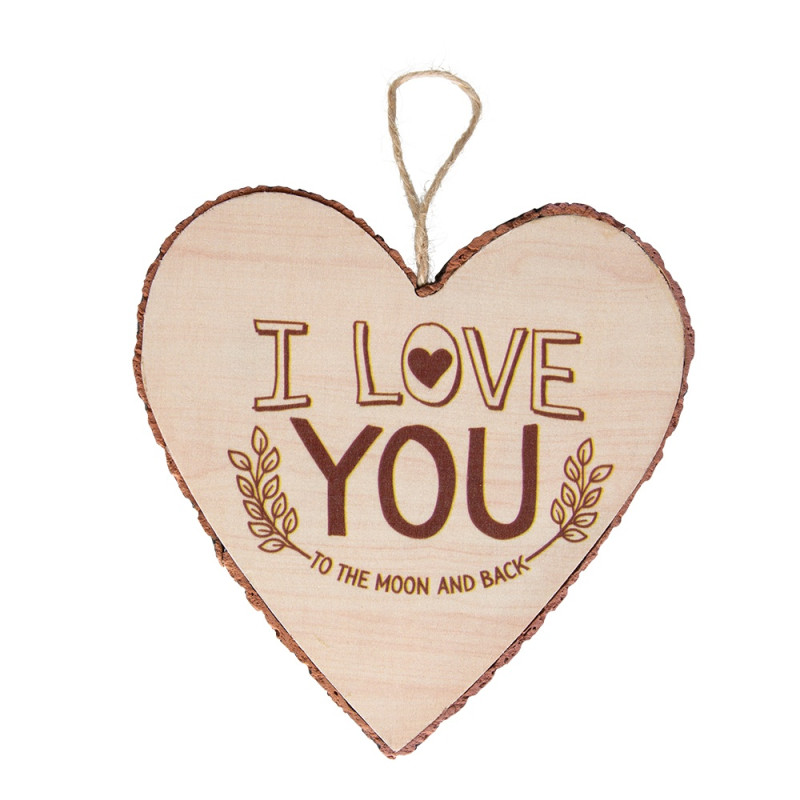 Hjärta Trä I Love You wooden heart Hjärta Trä I Love You wooden heart