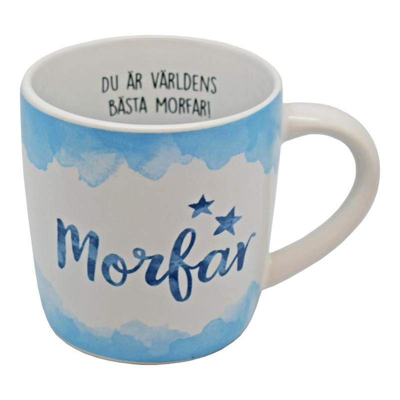 Mugg VÄRLDENS BÄSTA MORFAR Mugg VÄRLDENS BÄSTA MORFAR