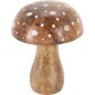 Svamp Grön Brun Beige Dekoration Trä 9x15 cm Svamp Grön Brun Beige Dekoration Trä 9x15 cm