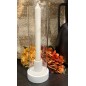 Ljushållare Ljusstake Glas Vit Svart Beige Ljushållare Ljusstake Glas Vit Svart Beige