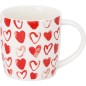 Mugg You and Me Vit/Röd Mugg You and Me Vit/Röd