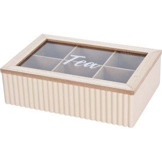 Teburk Tebox Trälåda Beige