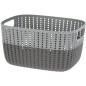 Korg Förvaring Beige Rosa Grå Grön Plast 22x28 cm Korg Förvaring Beige Rosa Grå Grön Plast 22x28 cm