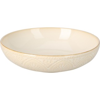 Skål Keramik Brunorange 20 cm