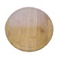 Skärbräda Bambu med handtag Rund 28 cm