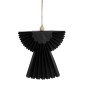 Ängel Häng Papp Svart 20 cm Ängel Häng Papp Svart 20 cm