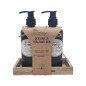 Presentset Handtvål/handkräm Ros/Rabarber 300 ml Presentset Handtvål/handkräm Ros/Rabarber 300 ml
