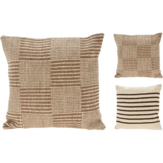 Kudde Hamam vit/beige/rosa 45x45 cm