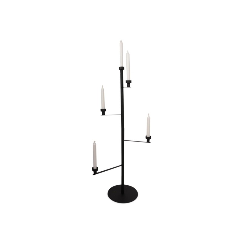 Golvljusstake Svart 100 cm Golvljusstake Svart 100 cm