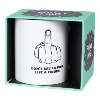 Mugg Dont Say I Never Lift A Finger