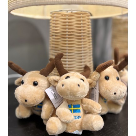 Nalle Älg 14cm Souvenir Sverige