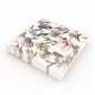 Servetter Blommor Pastell 33x33cm 20-pack