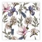 Servetter Blommor Pastell 33x33cm 20-pack