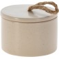 Ljus Beige Keramikburk med lock Ljus Beige Keramikburk med lock