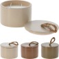 Ljus Beige Keramikburk med lock Ljus Beige Keramikburk med lock