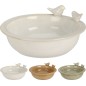 Fågelmatare Grön Keramik 24 cm Fågelmatare Grön Keramik 24 cm