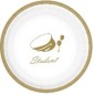 Studentpaket Vit/Guld Tallrikar Servetter Muggar Girlang Student Studentpaket Vit/Guld Tallrikar Servetter Muggar Girlang Student