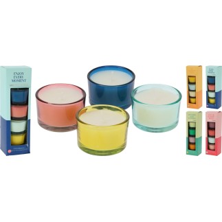 Doftljus 4-pack Presentförpackning Pineapple & Neroli