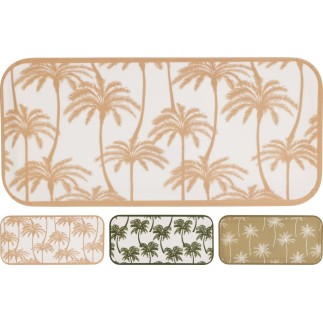 Bricka Palmer Beige/Vit Melamin