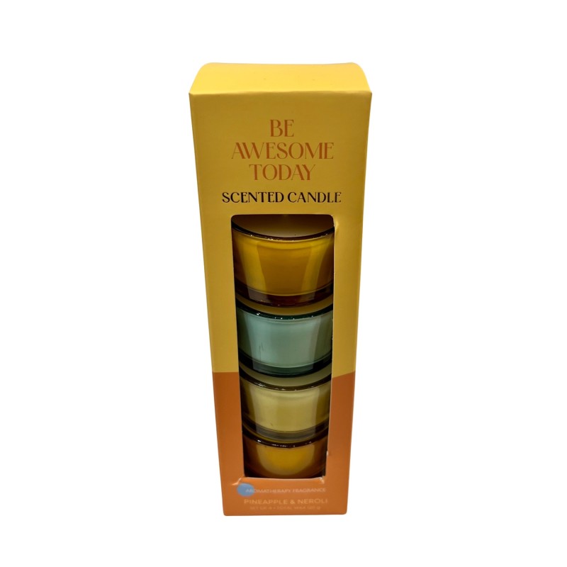 Doftljus 4-pack Presentförpackning Pineapple & Neroli Doftljus 4-pack Presentförpackning Pineapple & Neroli