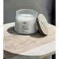 Doftljus Wood Wick Soft Linen 10 cm Doftljus Wood Wick Soft Linen 10 cm