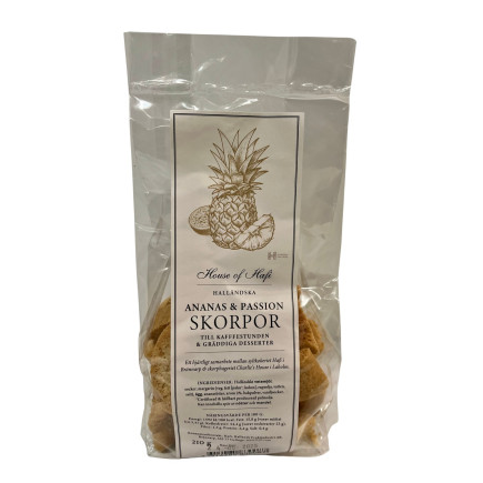Ananas- & Passionsskorpor 220g
