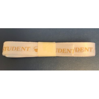 Studentpaket Dekoration Vit/Guld Ballong Band Ram Löpare Konfetti Student