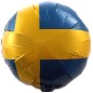 Folieballong 45cm ballong svenska flaggan student Folieballong 45cm ballong svenska flaggan student