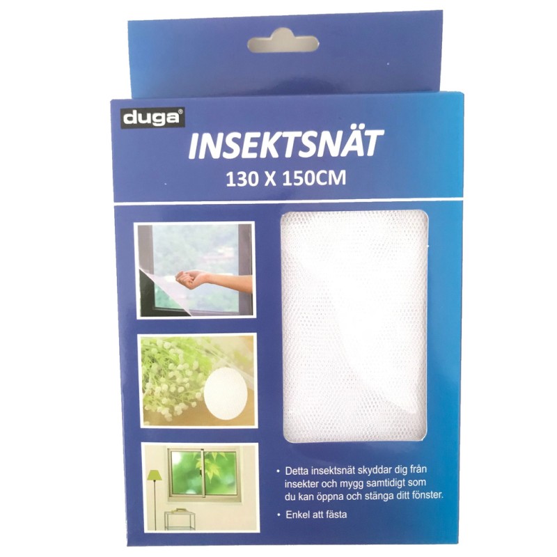 Insektsnät fönster 130x150 insektsskydd myggnät Insektsnät fönster 130x150 insektsskydd myggnät
