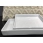 Fat Vitt keramik 20x20 cm Fat Vitt keramik 20x20 cm