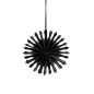 Snöflinga Häng Svart 15 cm 2-pack Snöflinga Häng Svart 15 cm 2-pack