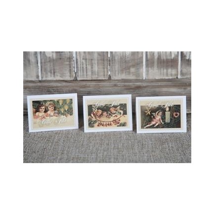 Julkort med kuvert 12-pack 6x8 cm