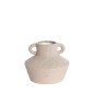 Urna Vas med handtag Beige 12 cm Urna Vas med handtag Beige 12 cm