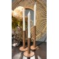 Ljusstake Smide Rost 20 cm Ljusstake Smide Rost 20 cm