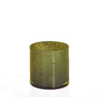 Ljushållare Grön Glas 10x10 cm