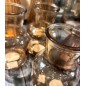Vas Beige Glas 18 cm Vas Beige Glas 18 cm
