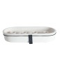 Adventsljusstake Vit Keramik 33x13 cm 2:sortering Adventsljusstake Vit Keramik 33x13 cm 2:sortering