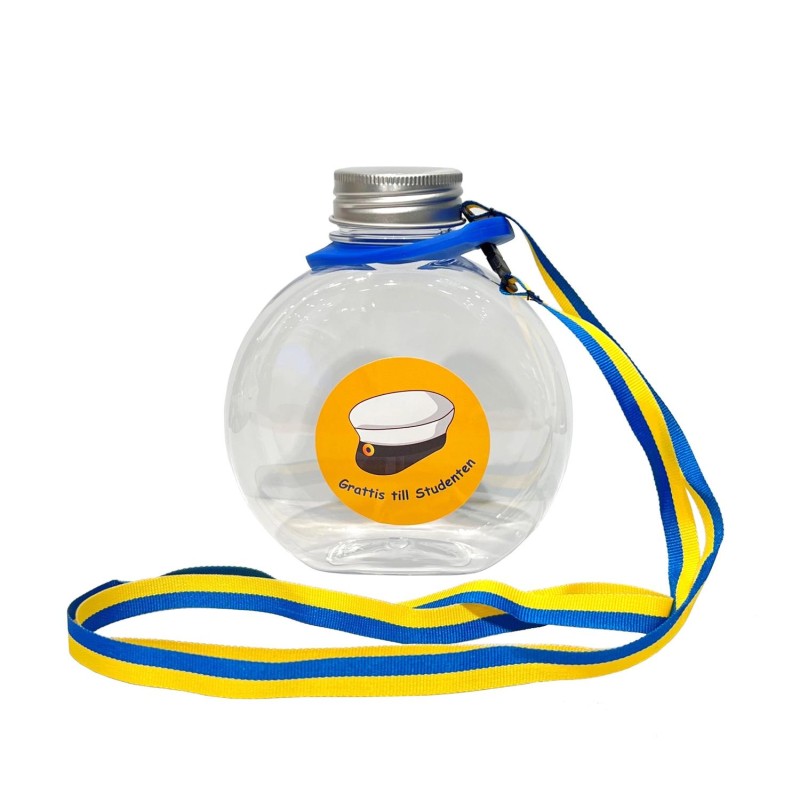 Flaska Plunta Student med band 300 ml Flaska Plunta Student med band 300 ml