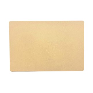 Underlägg Läderlook Beige/Svart
