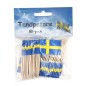 Tandpetare Sverigeflaggor 50-pack Tandpetare Sverigeflaggor 50-pack