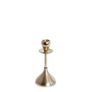 Ljusstake Metall Guld 15 cm