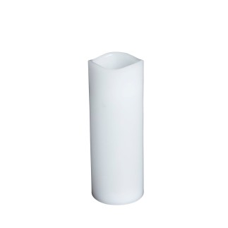 Ljus LED vitt 7,5x20 cm timer