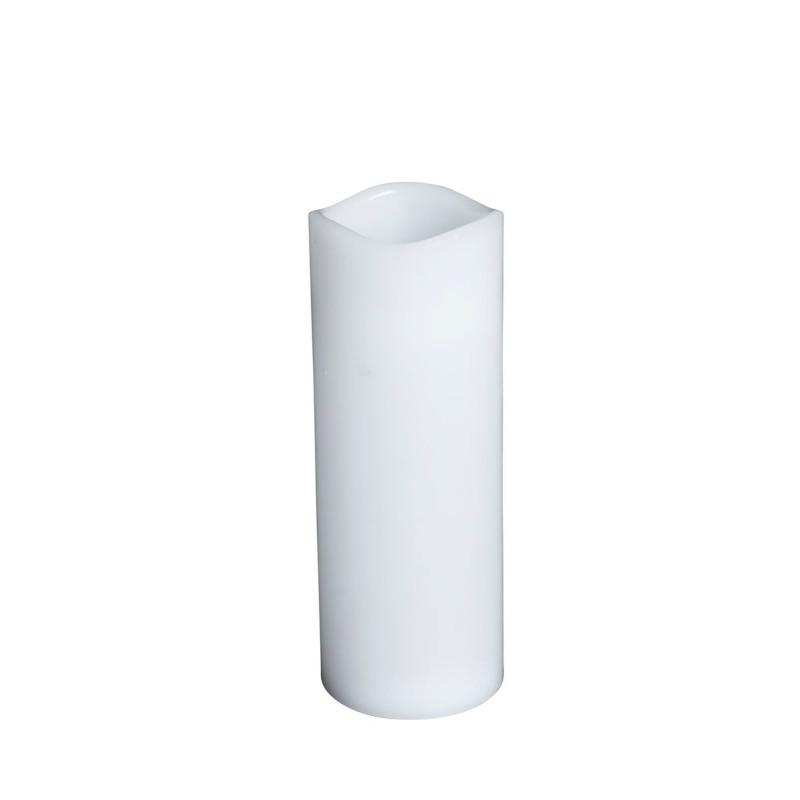 Ljus LED vitt 7,5x20 cm timer Ljus LED vitt 7,5x20 cm timer