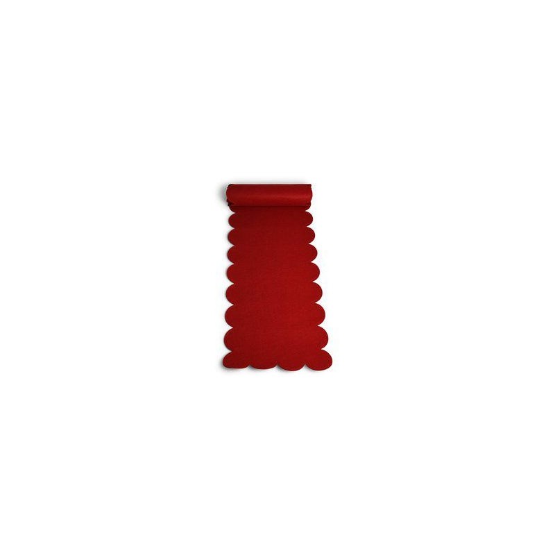 Löpare Duk Röd Filt 150x35 cm Löpare Duk Röd Filt 150x35 cm