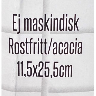 Rivjärn Svart Trähandtag