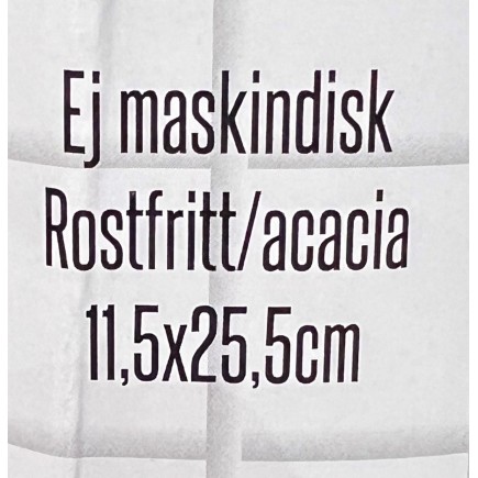 Rivjärn Svart Trähandtag
