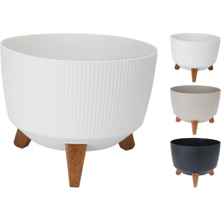 Kruka Beige Plast 29 cm