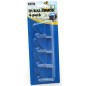 Klämma Duk Dukklämma Transparent 4-pack Klämma Duk Dukklämma Transparent 4-pack